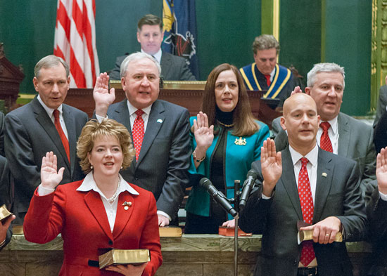 Senator Baker Swearing In Ceremony